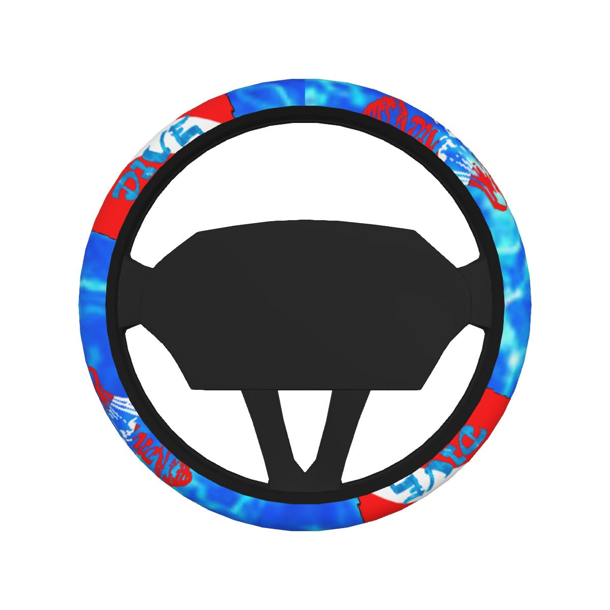 All-over Print Steering Wheel Cover