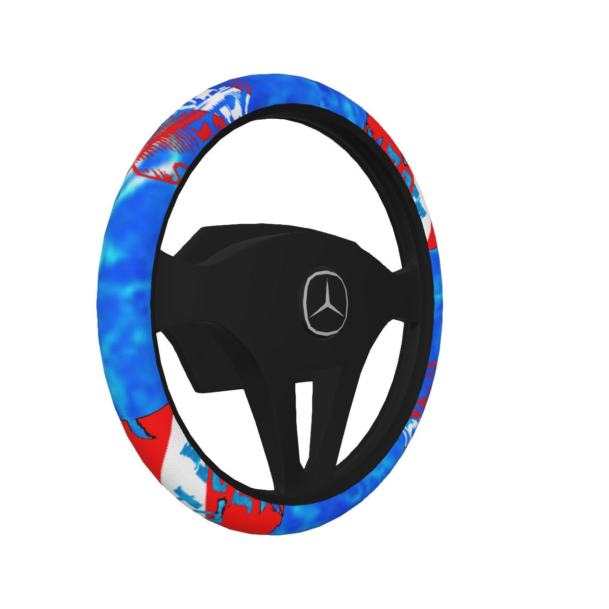 All-over Print Steering Wheel Cover