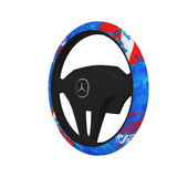 Water Pattern Steering Wheel Cover