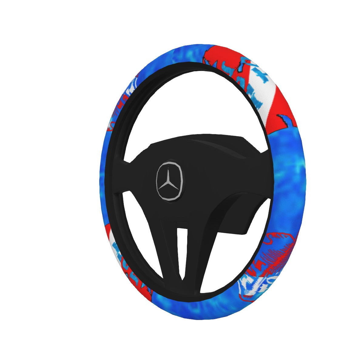 All-over Print Steering Wheel Cover