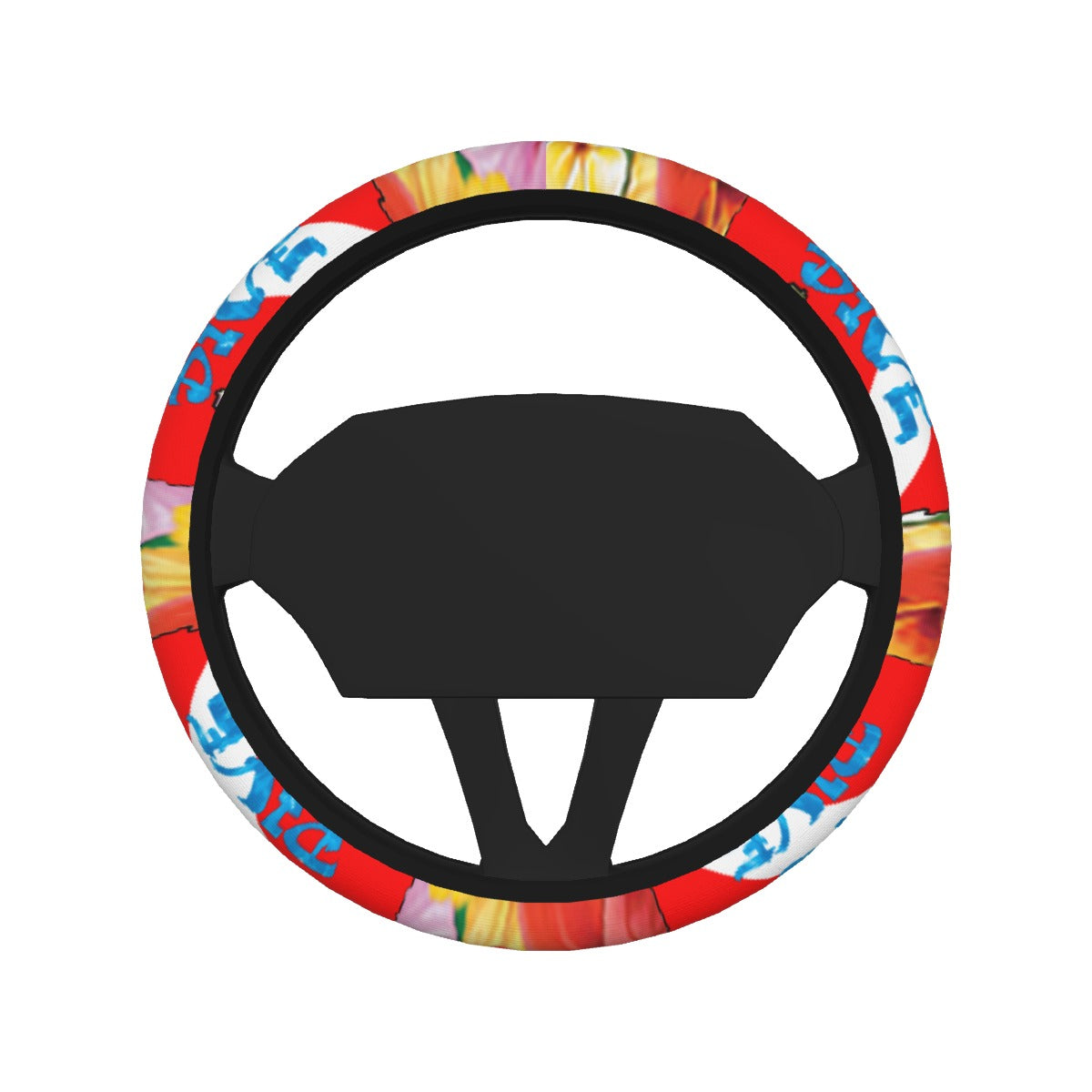 Flowery Steering Wheel Cover