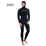 Hooded Camouflage 3MM Two-piece Neoprene Wetsuit