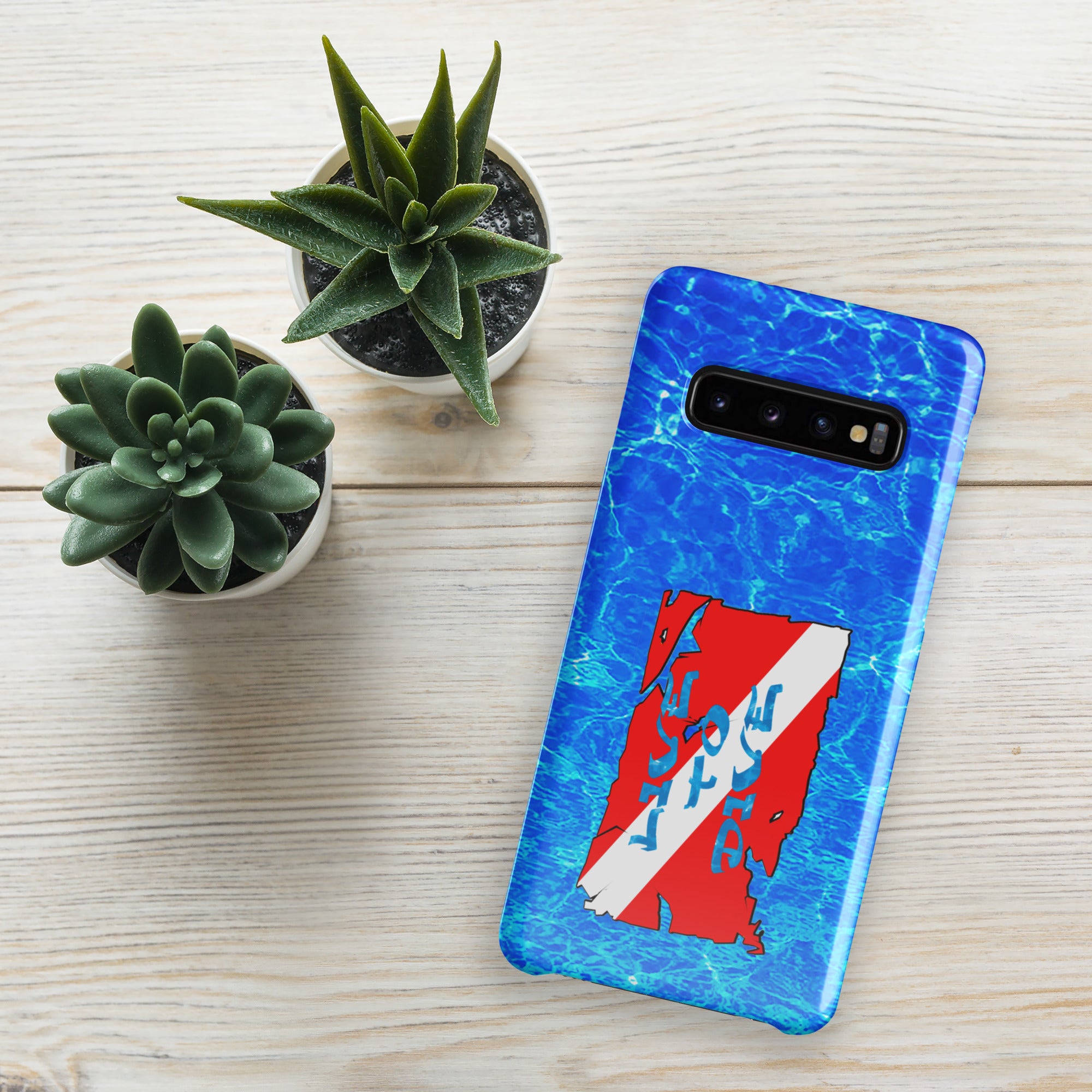 Water With Flag Snap case for Samsung®