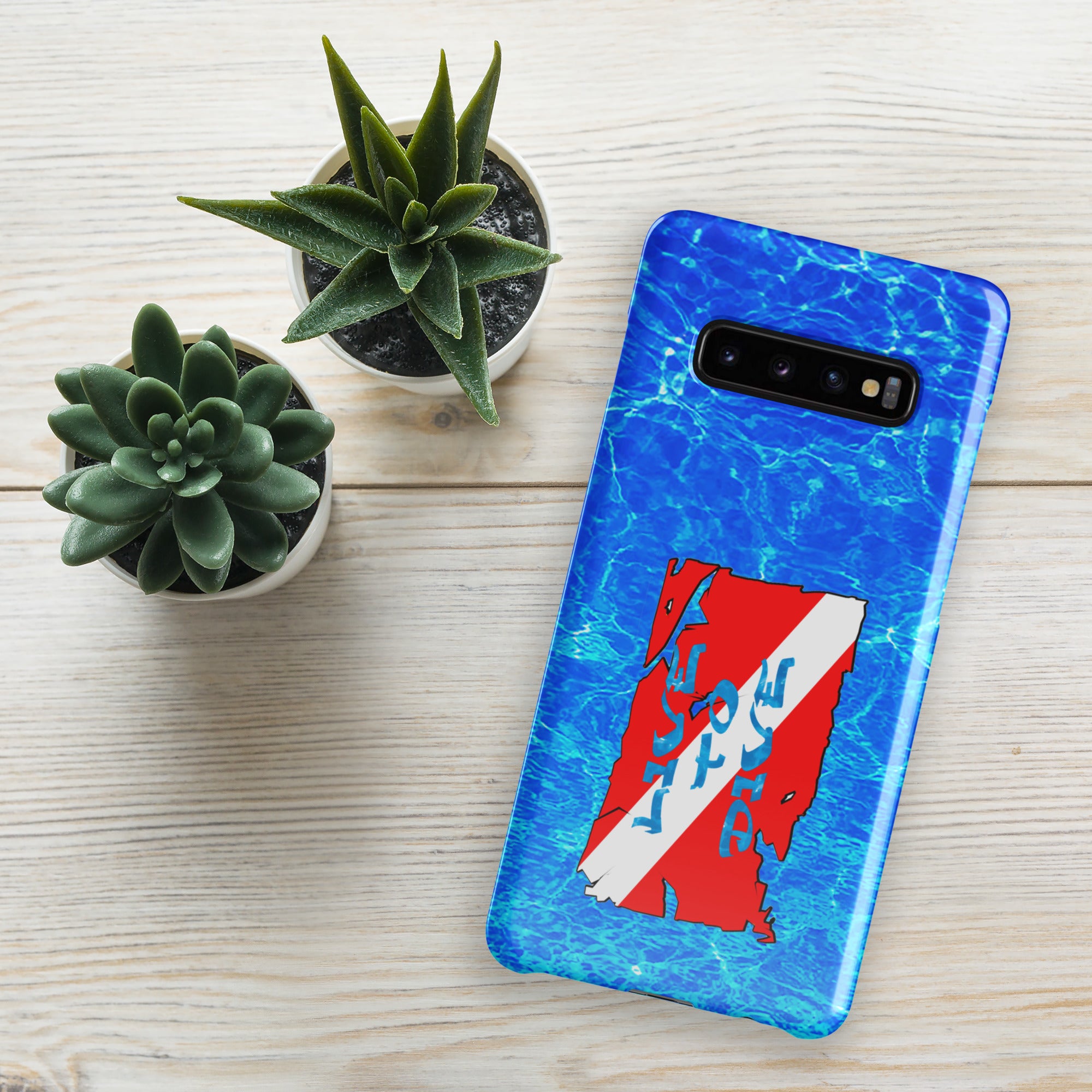 Water With Flag Snap case for Samsung®