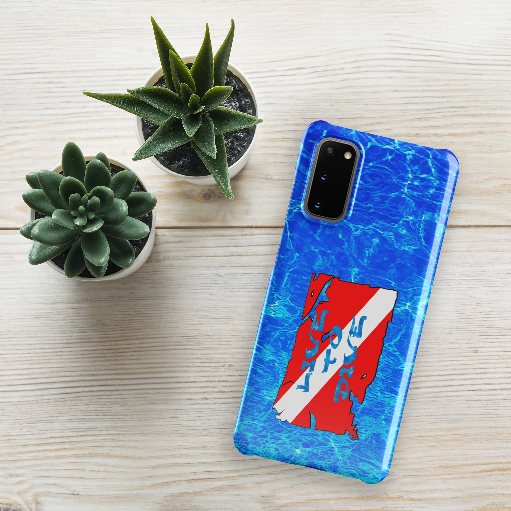 Water With Flag Snap case for Samsung®