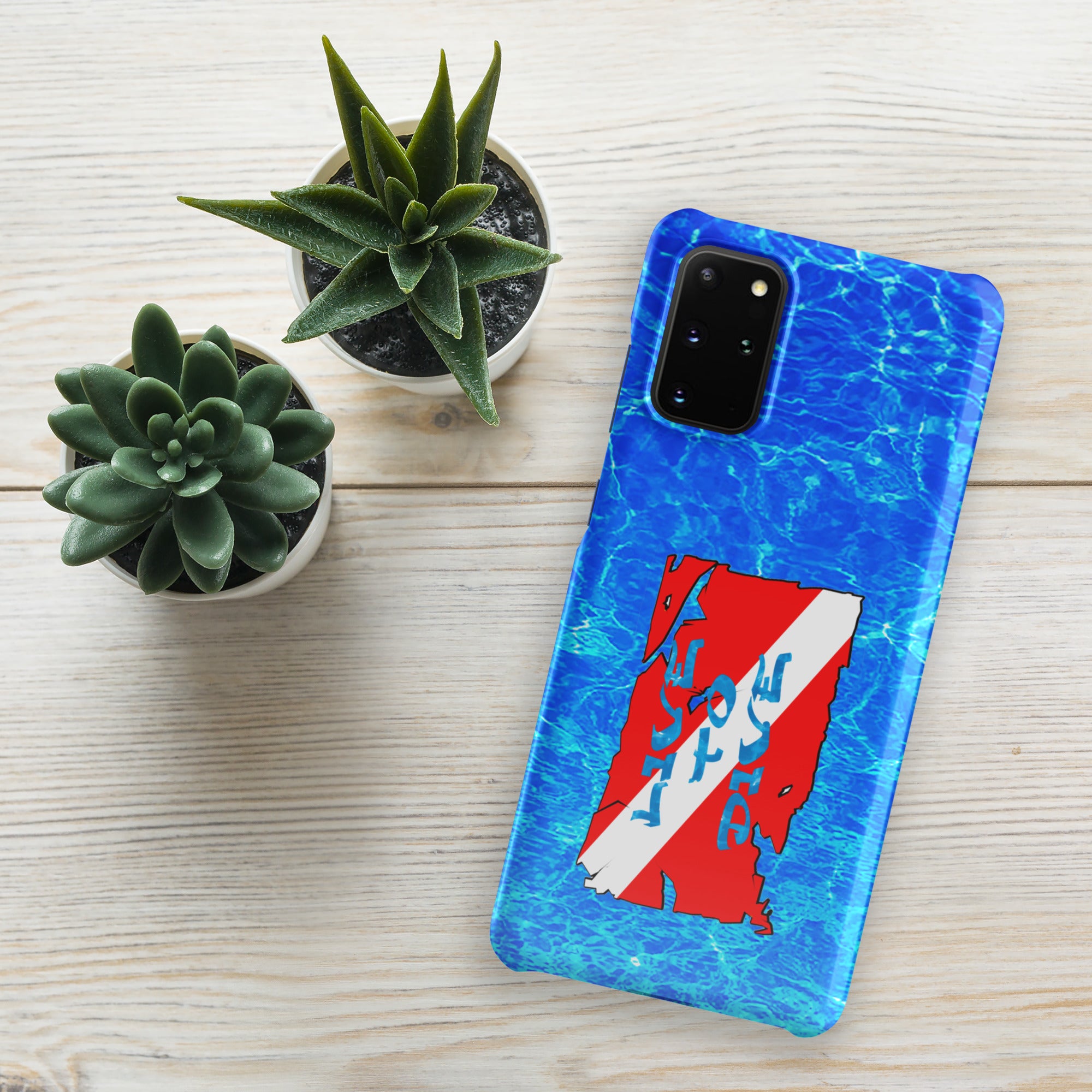 Water With Flag Snap case for Samsung®