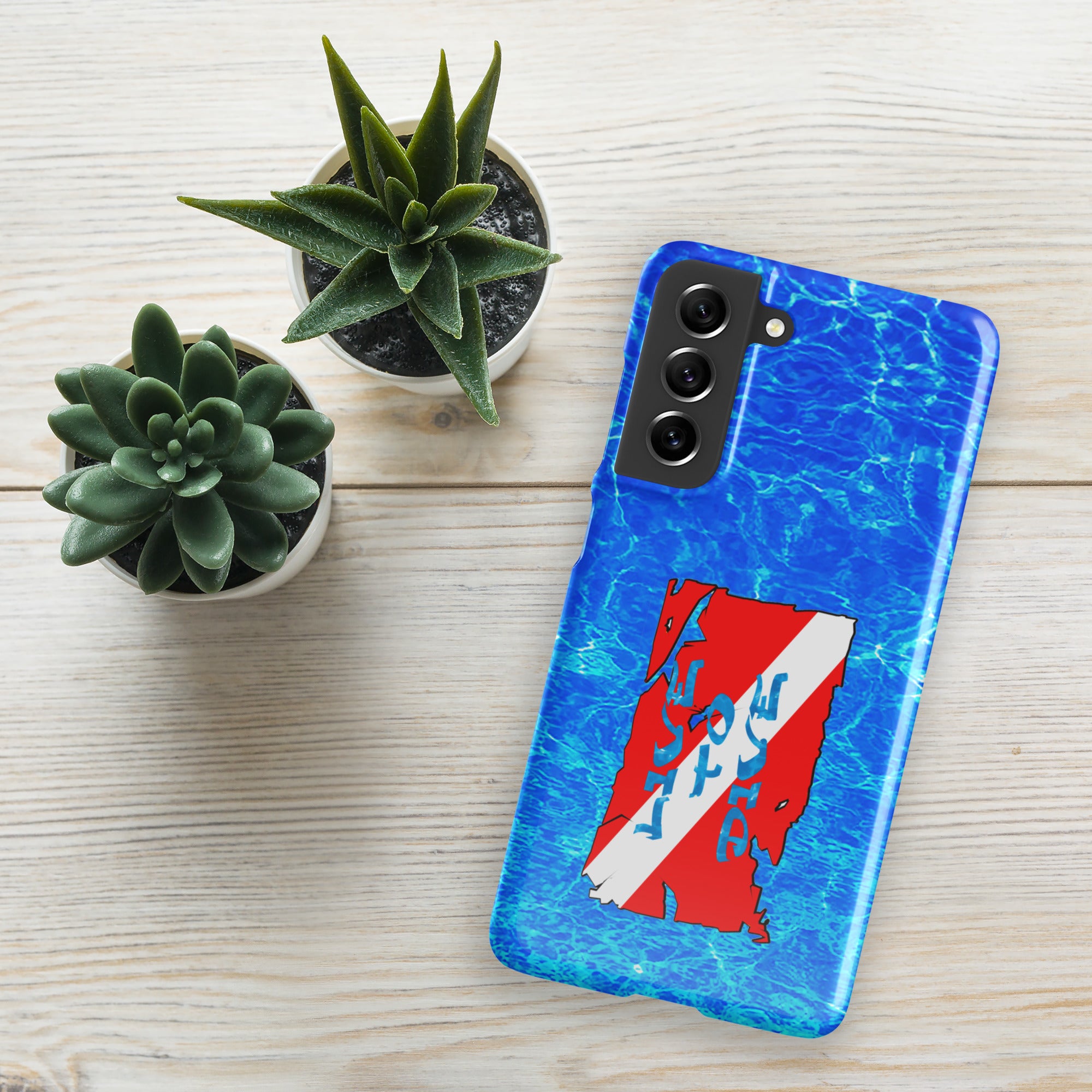 Water With Flag Snap case for Samsung®