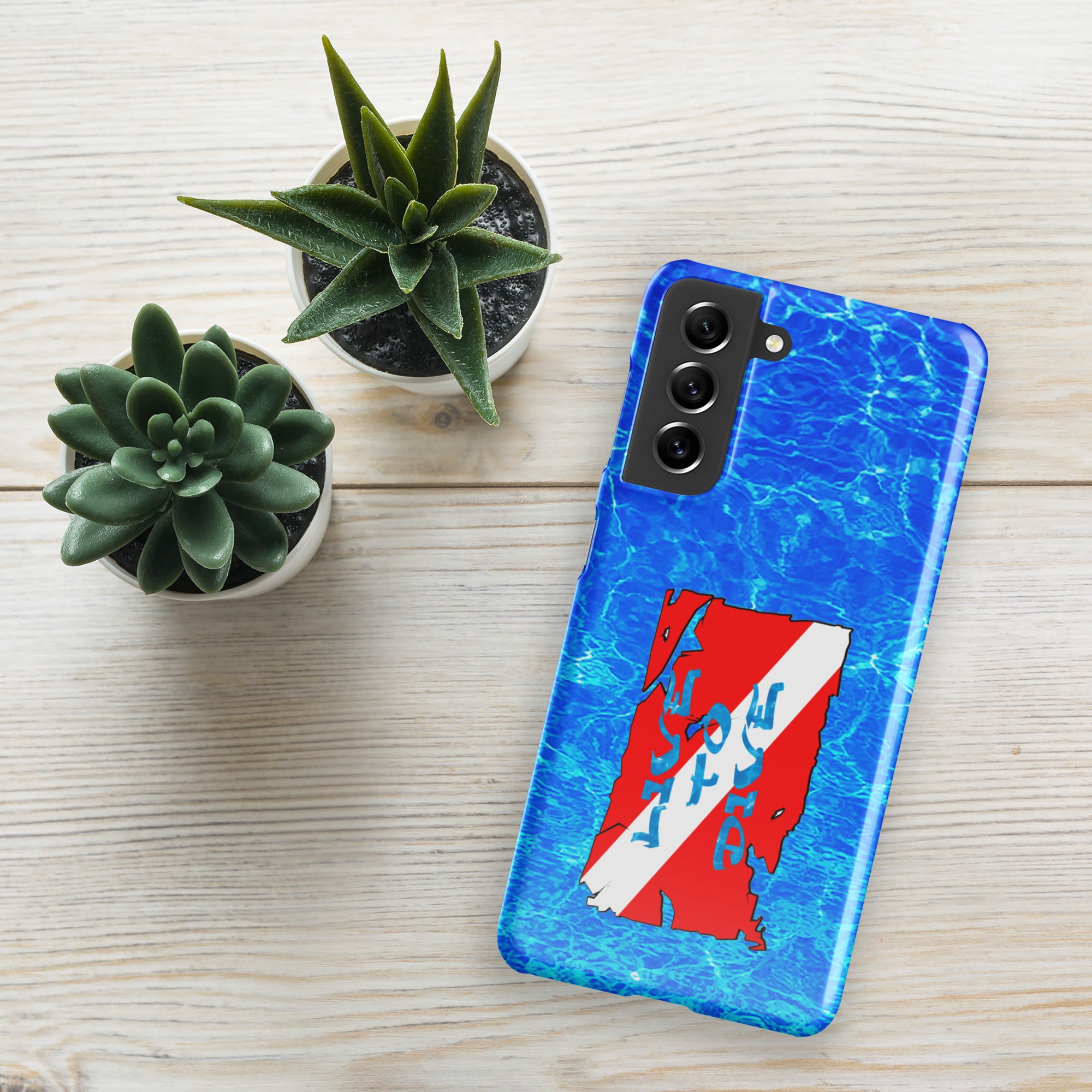 Water With Flag Snap case for Samsung®