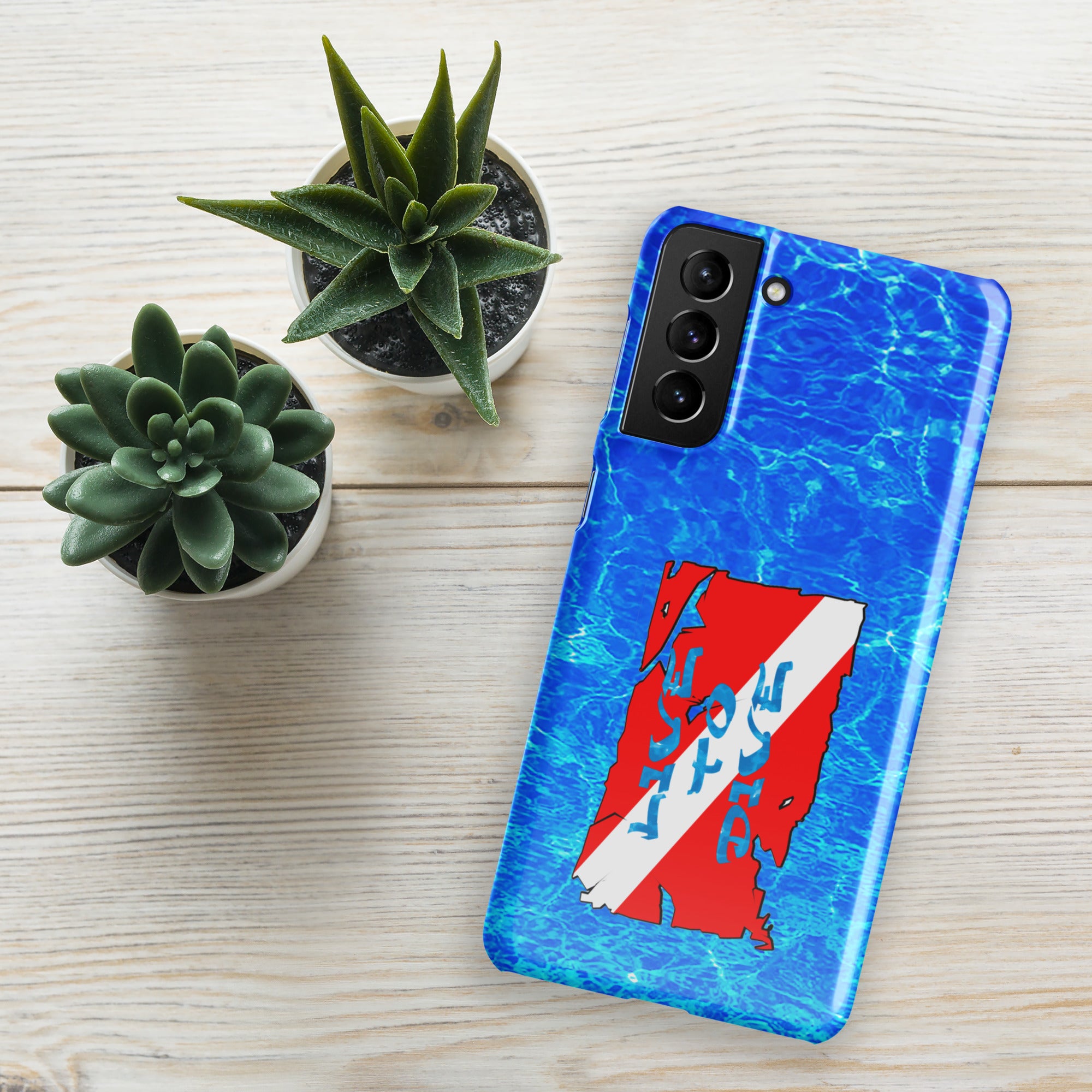 Water With Flag Snap case for Samsung®