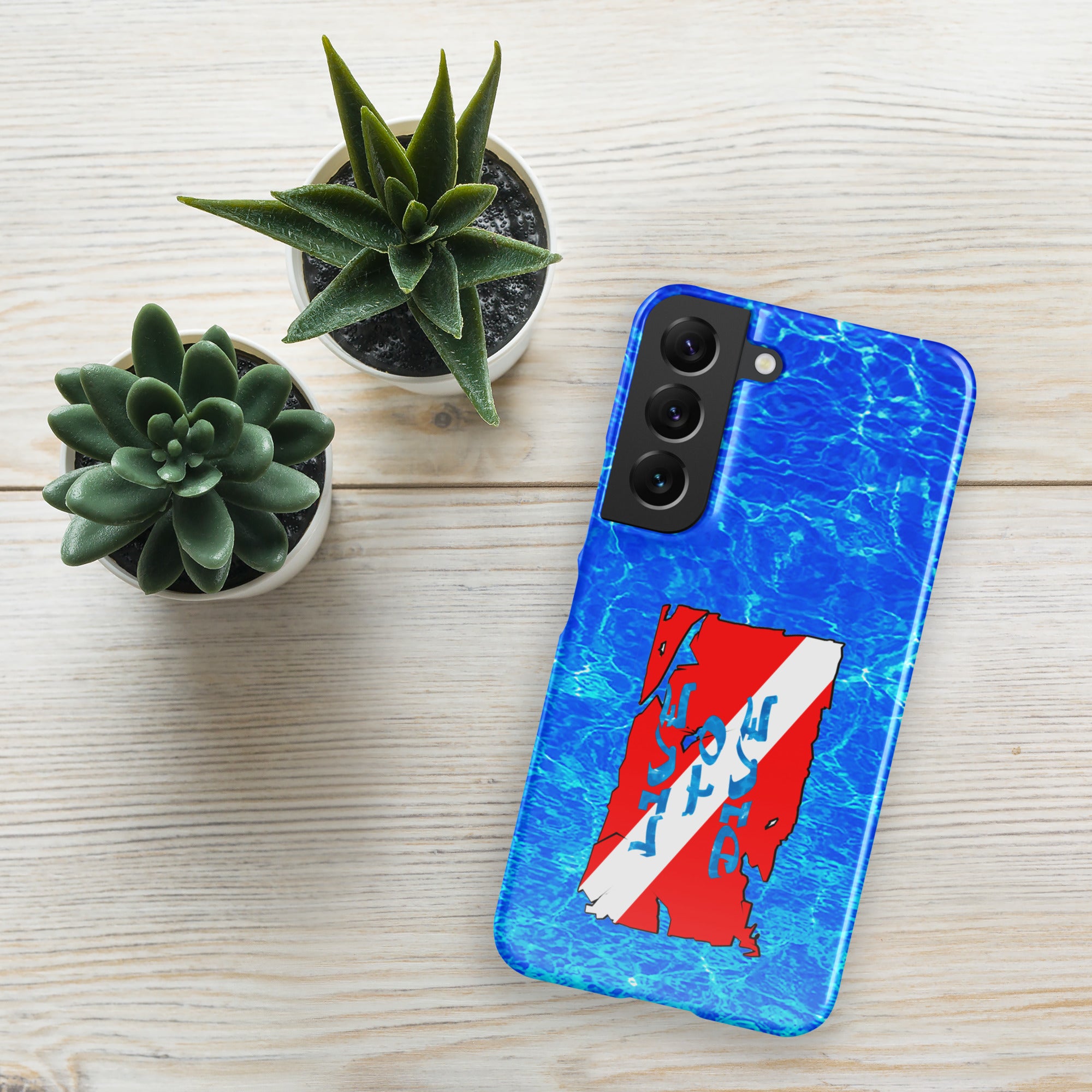Water With Flag Snap case for Samsung®