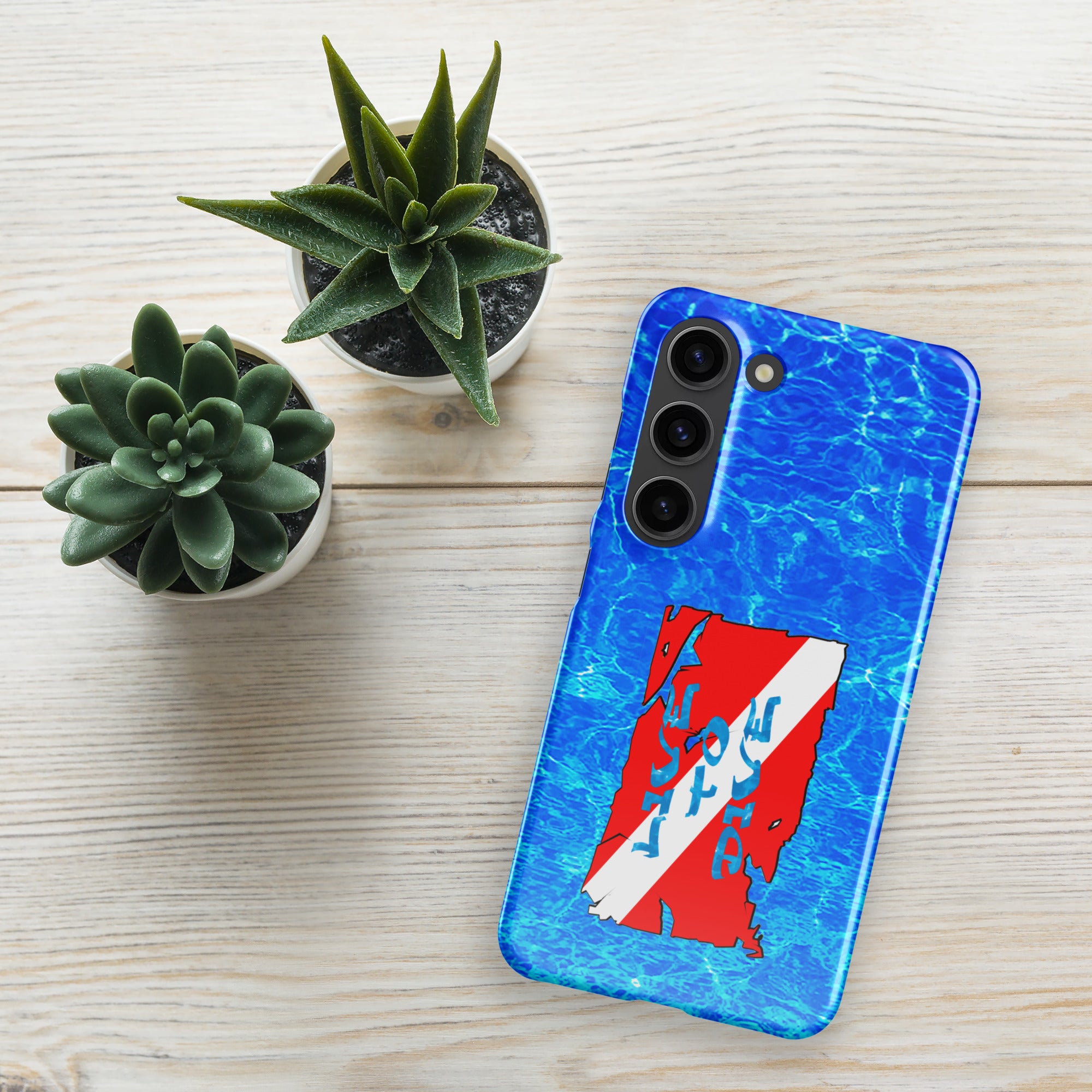 Water With Flag Snap case for Samsung®