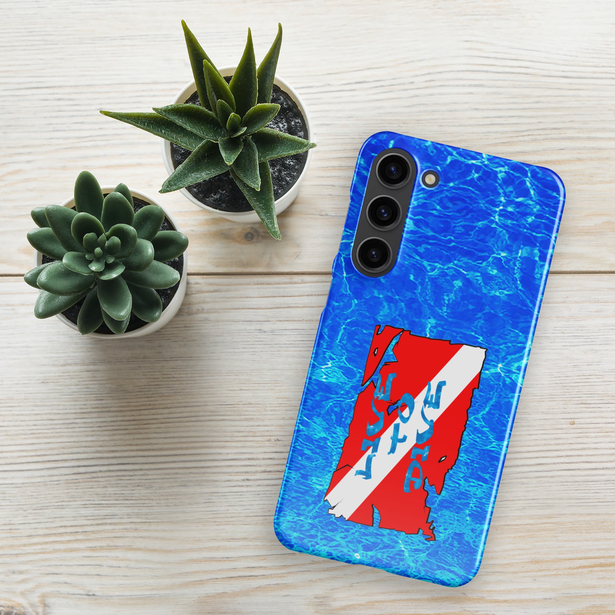 Water With Flag Snap case for Samsung®