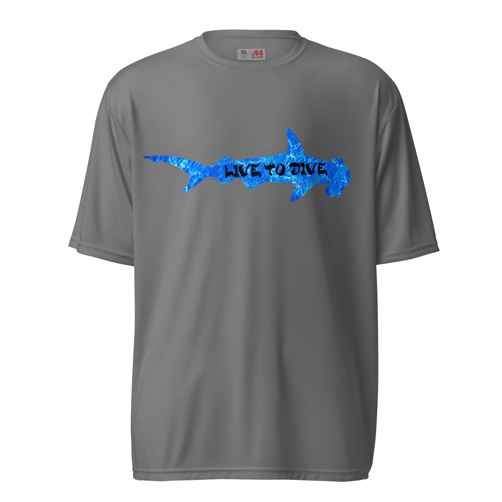 Hammerhead Water Pattern Performance Shirt