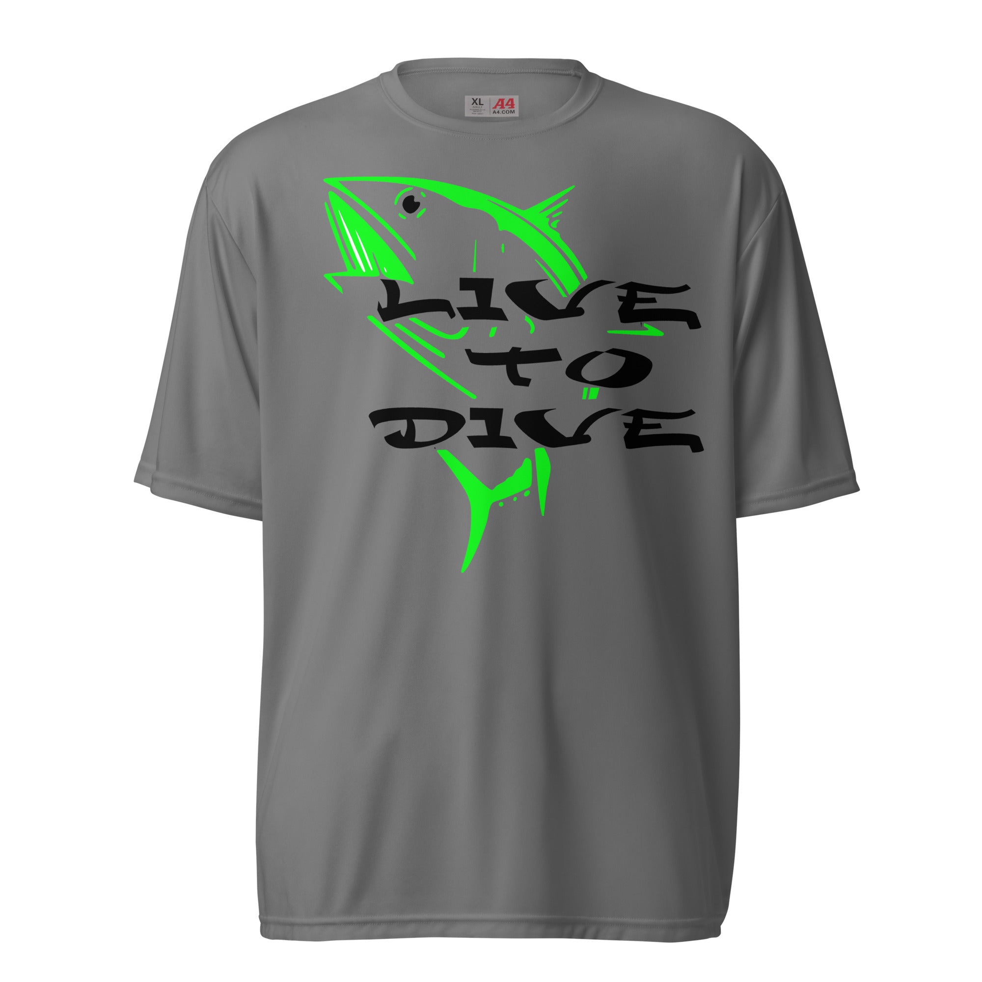 Bright Green Tuna Performance Shirt