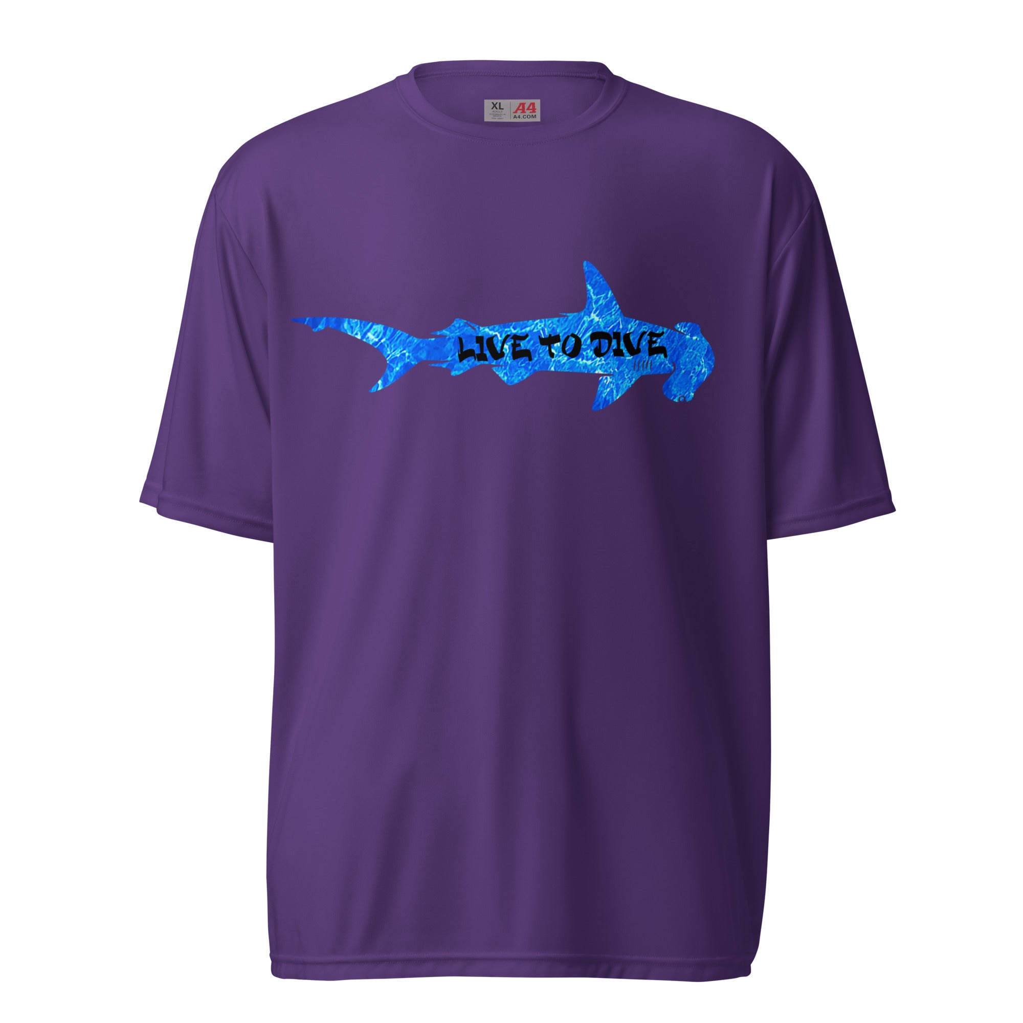 Hammerhead Water Pattern Performance Shirt