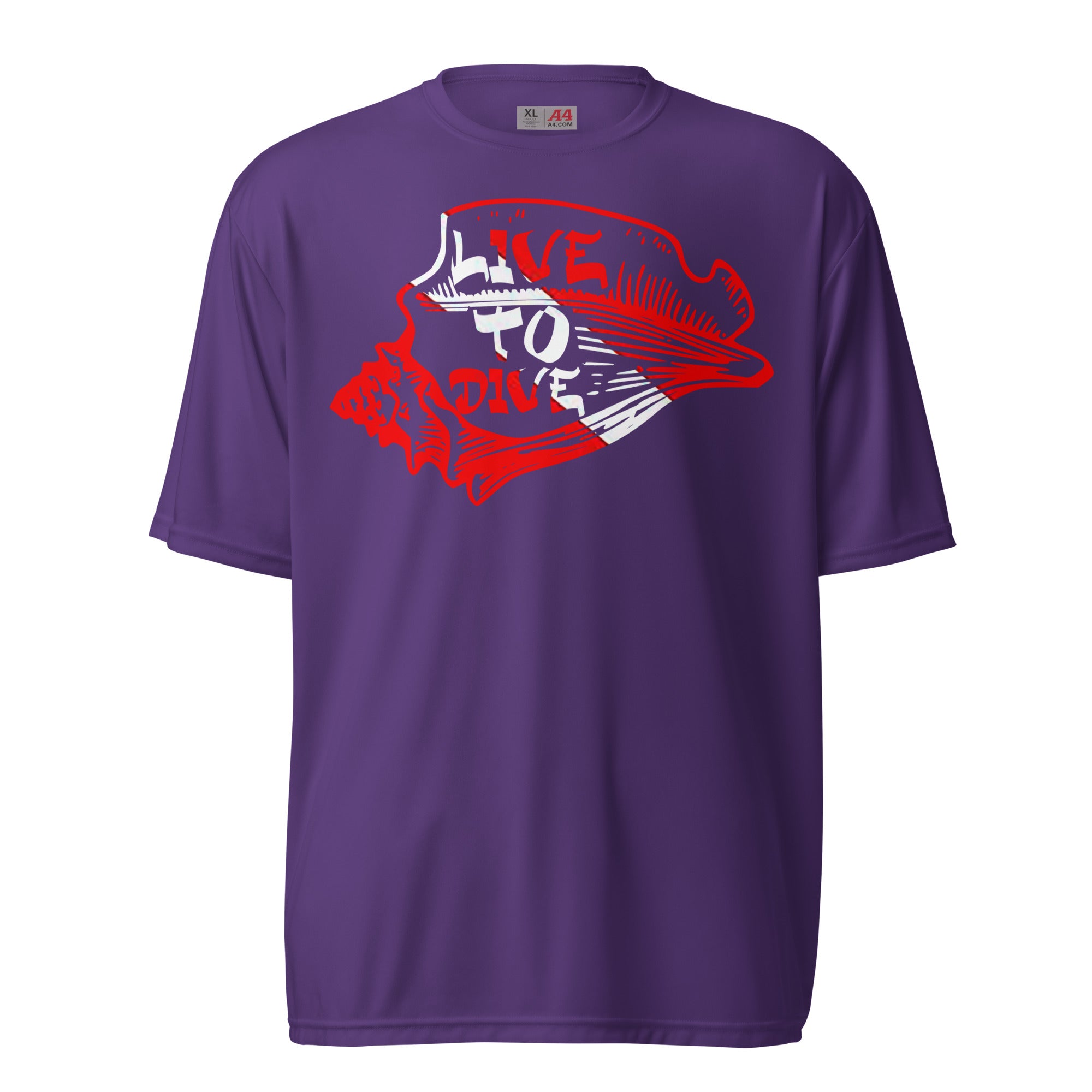 Dive Flag Conch Performance Shirt
