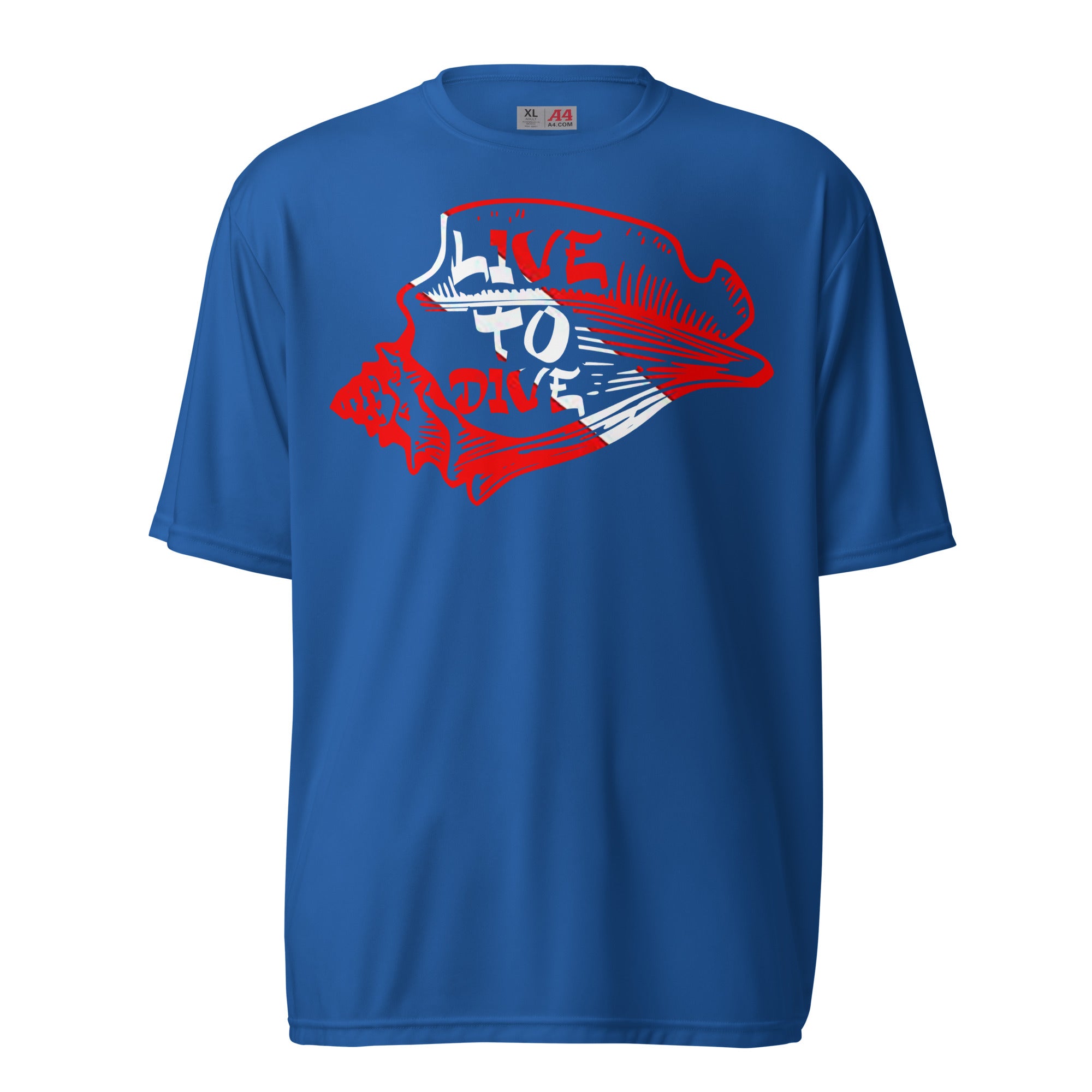 Dive Flag Conch Performance Shirt