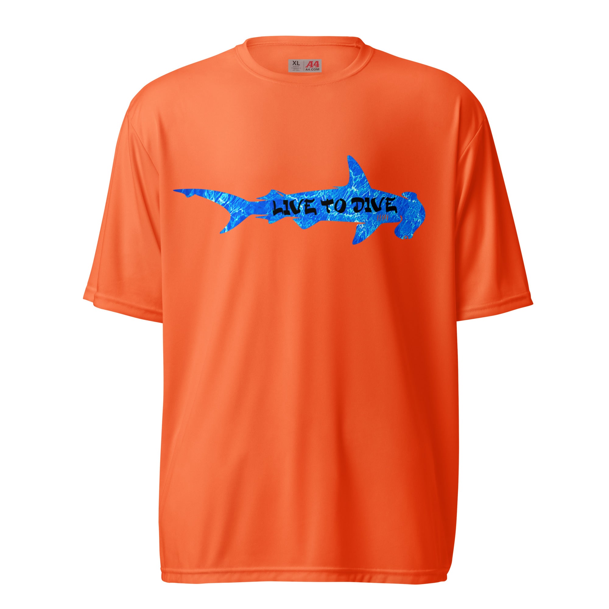 Hammerhead Water Pattern Performance Shirt
