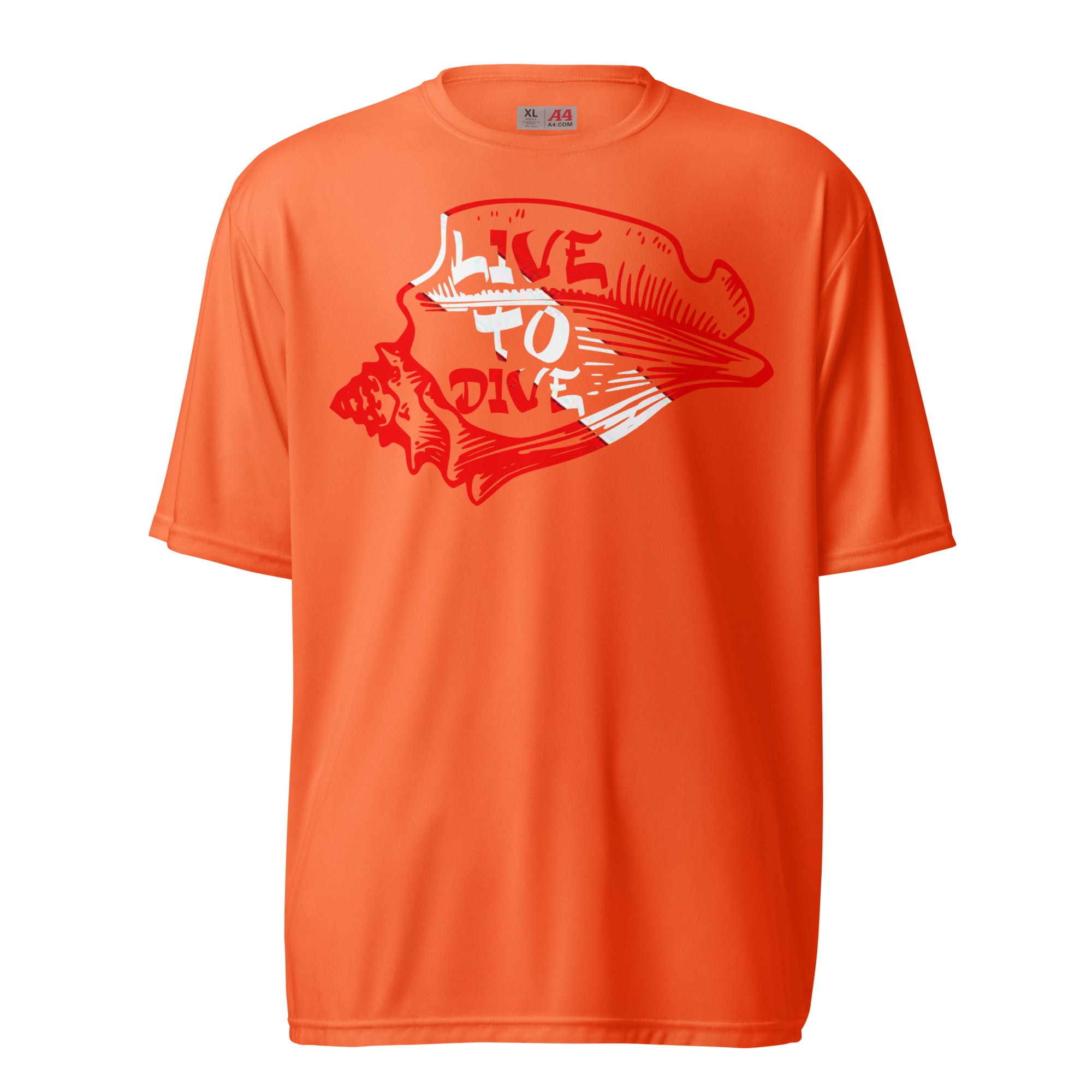 Dive Flag Conch Performance Shirt