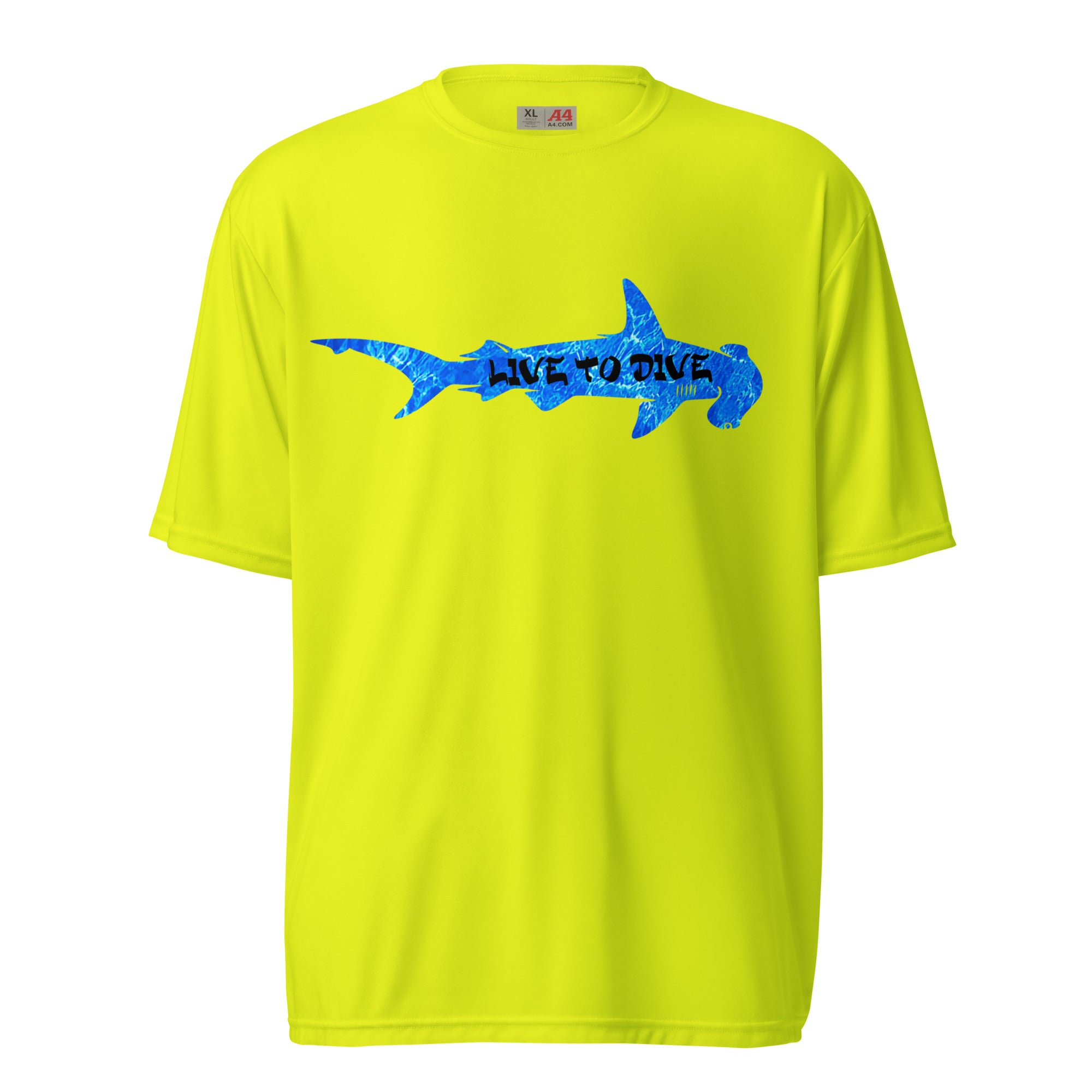 Hammerhead Water Pattern Performance Shirt