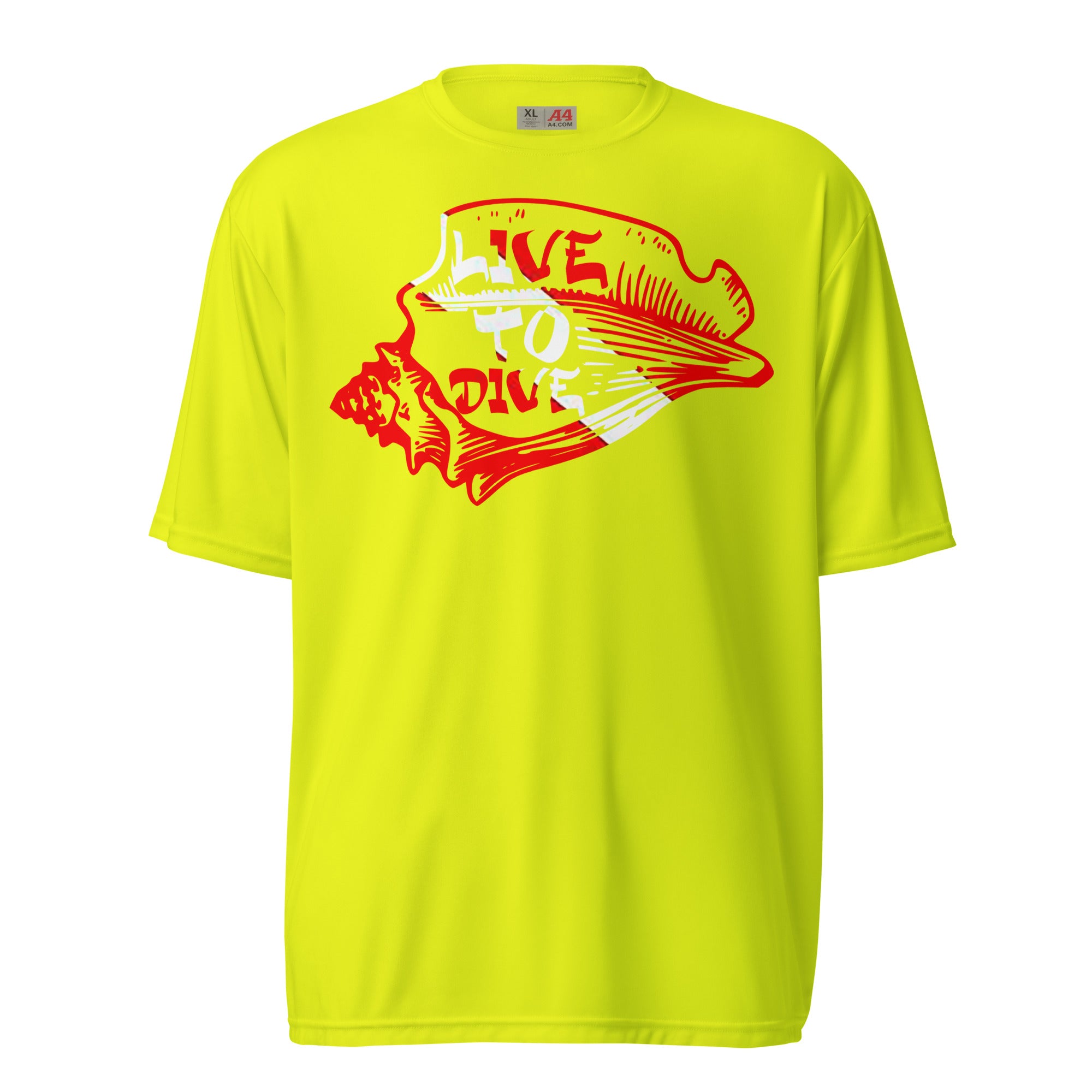 Dive Flag Conch Performance Shirt