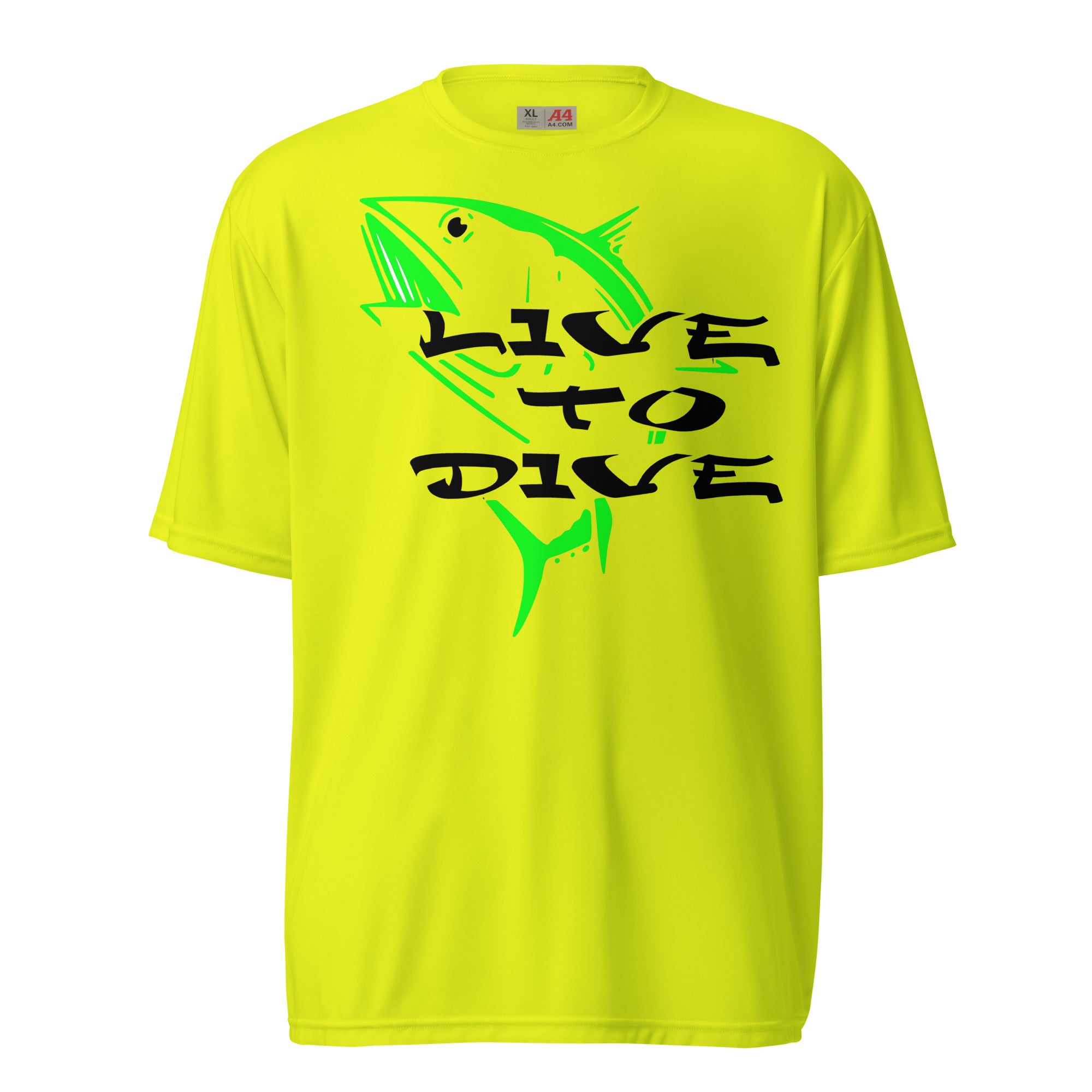 Bright Green Tuna Performance Shirt