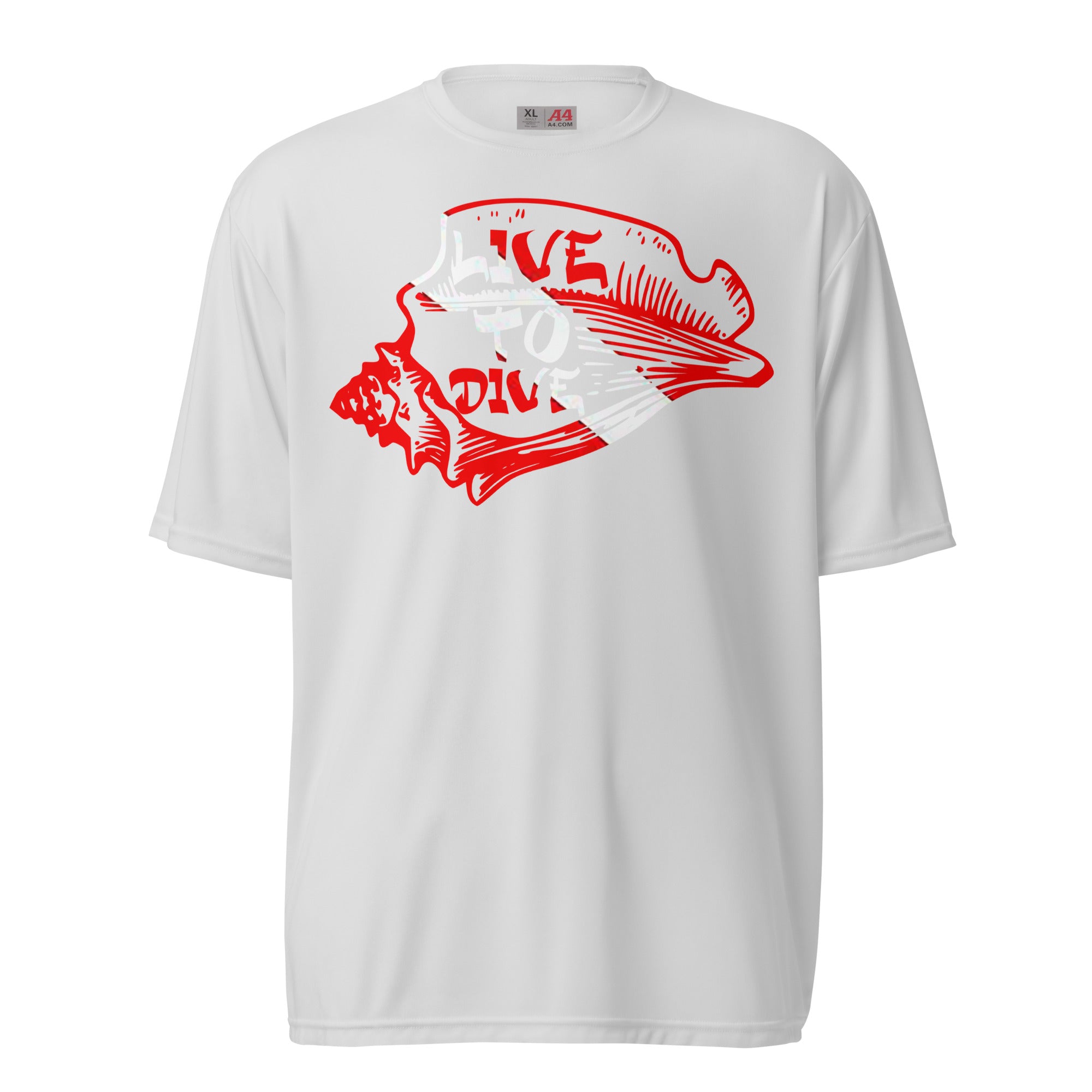 Dive Flag Conch Performance Shirt