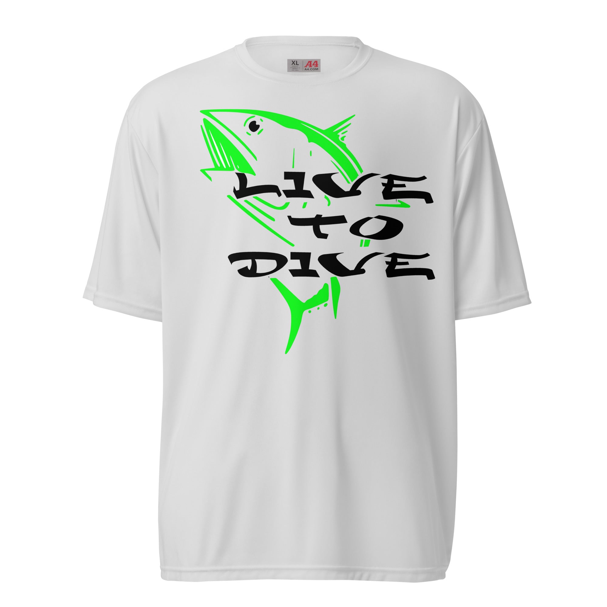 Bright Green Tuna Performance Shirt