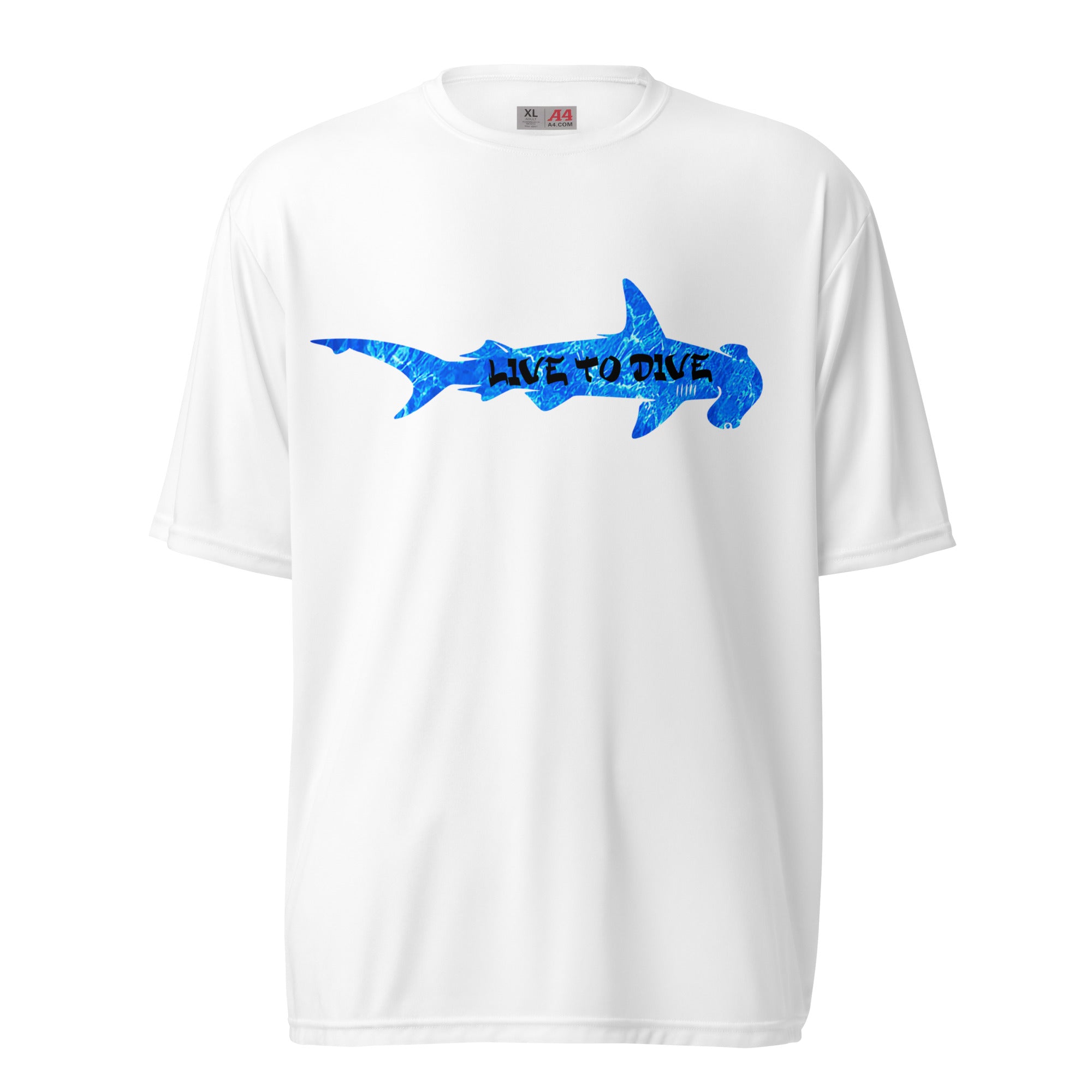Hammerhead Water Pattern Performance Shirt