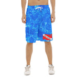 All-Over Print Men's Tether Loose Shorts