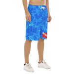 All-Over Print Men's Tether Loose Shorts