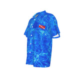 Men's Hawaiian Shirt With Pocket, Flag