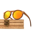 Handmade Wooden Polarized Sunglasses, With Wooden Box.