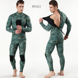 Men's 3mm wetsuits Camouflage neoprene.