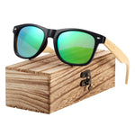 BARCUR Wood Sunglasses, Handmade Bamboo.