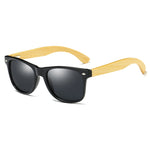 Kithdia Polarized Wooden Sunglasses With Bamboo Box.