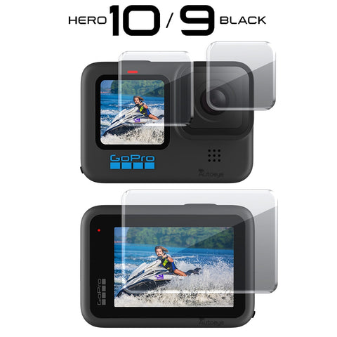 Screen Protector And Accessories For GoPro Hero 10 9 Black.