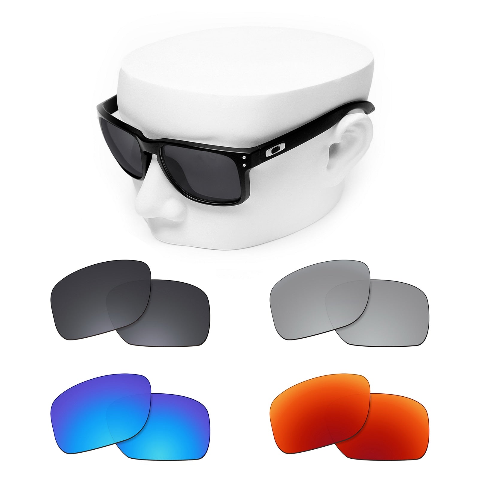 Polarized Replacement Lenses for-Oakley Holbrook OO9102 Sunglasses.