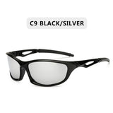 Polarized Sunglasses, Men Square Sports Sun Glasses.