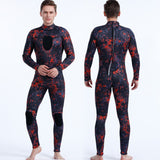 Men's 3mm wetsuits Camouflage neoprene.