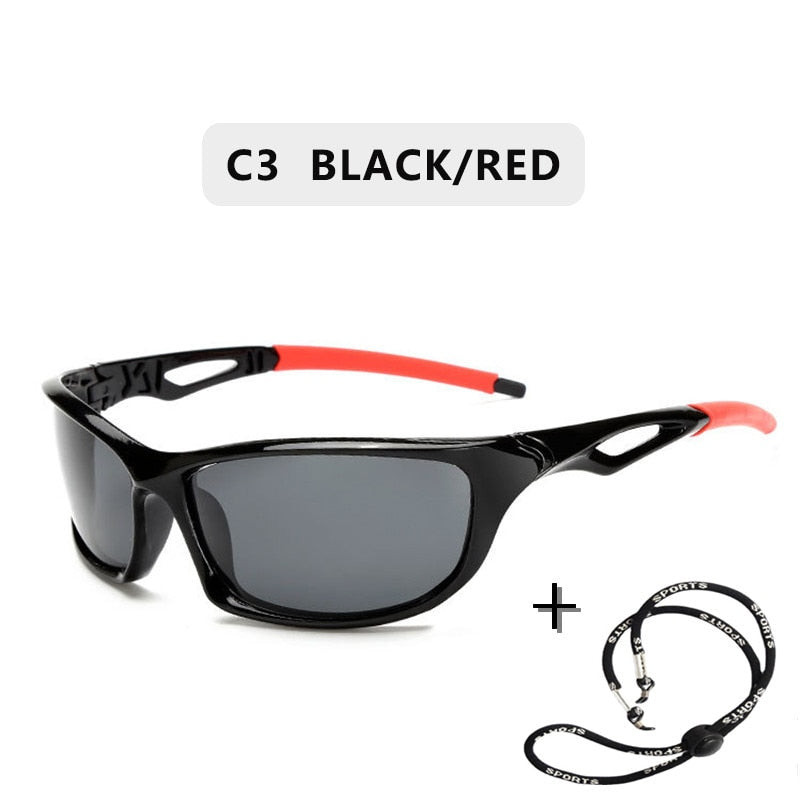 Polarized Sunglasses, Men Square Sports Sun Glasses. – Live To Dive