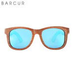 BARCUR Natural Wooden Sunglasses Polarized.