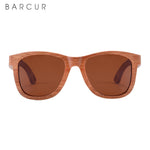 BARCUR Natural Wooden Sunglasses Polarized.