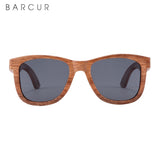 BARCUR Natural Wooden Sunglasses Polarized.