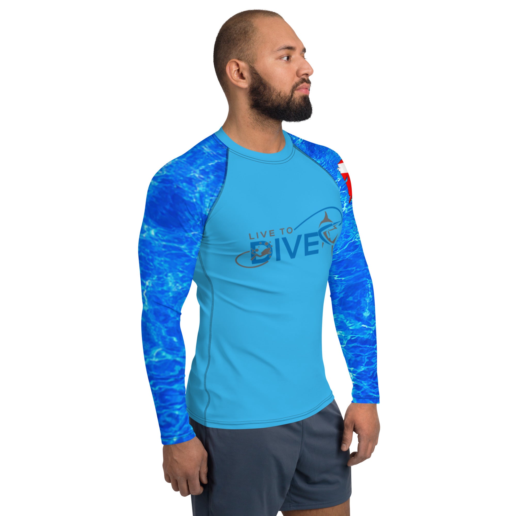 Men's Rash Guard Marlin