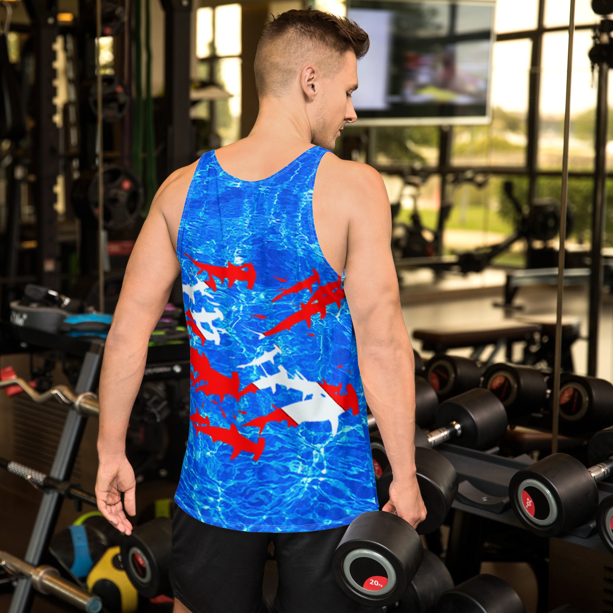 Unisex Tank Top Dive Flag
