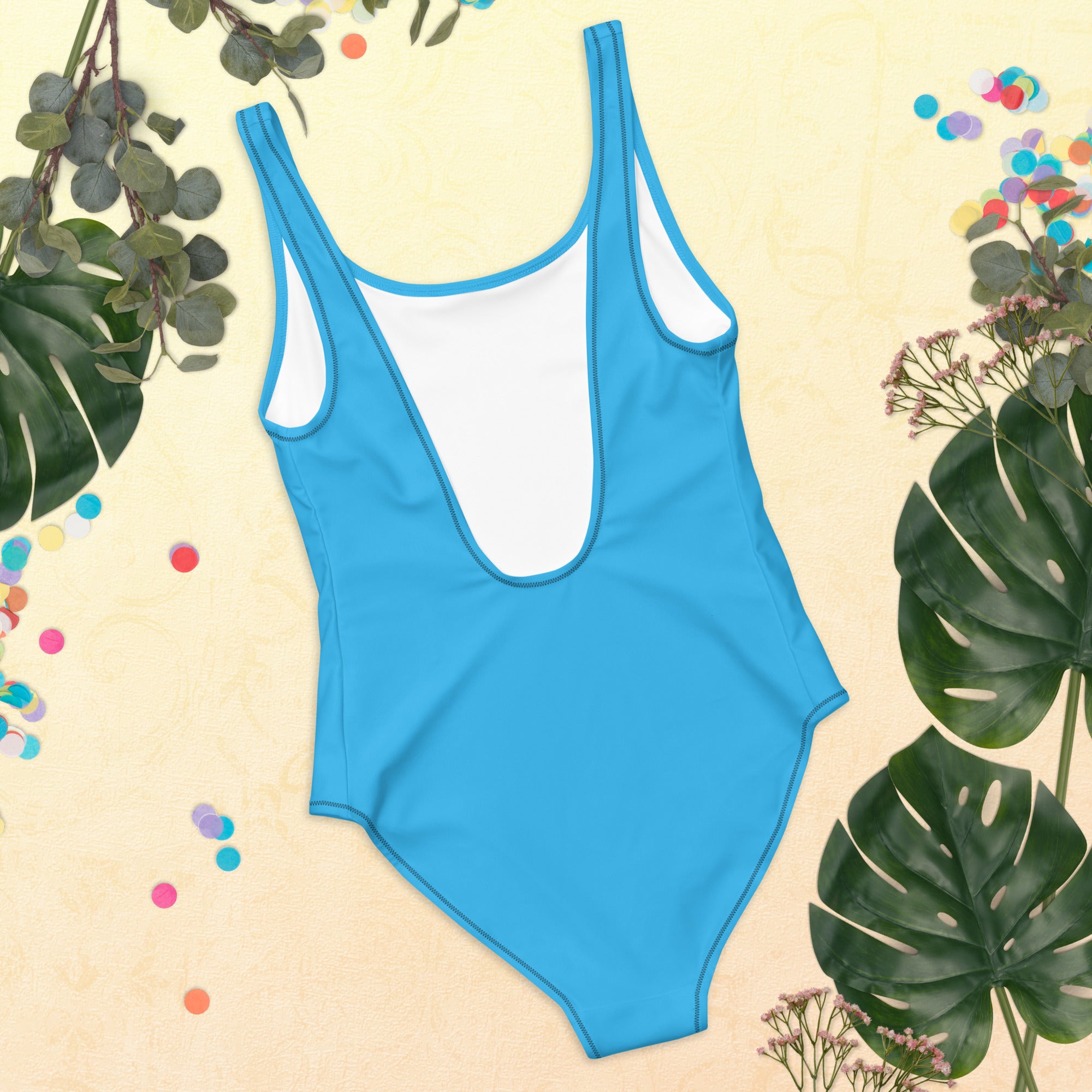 One-Piece Swimsuit Blue Marlin