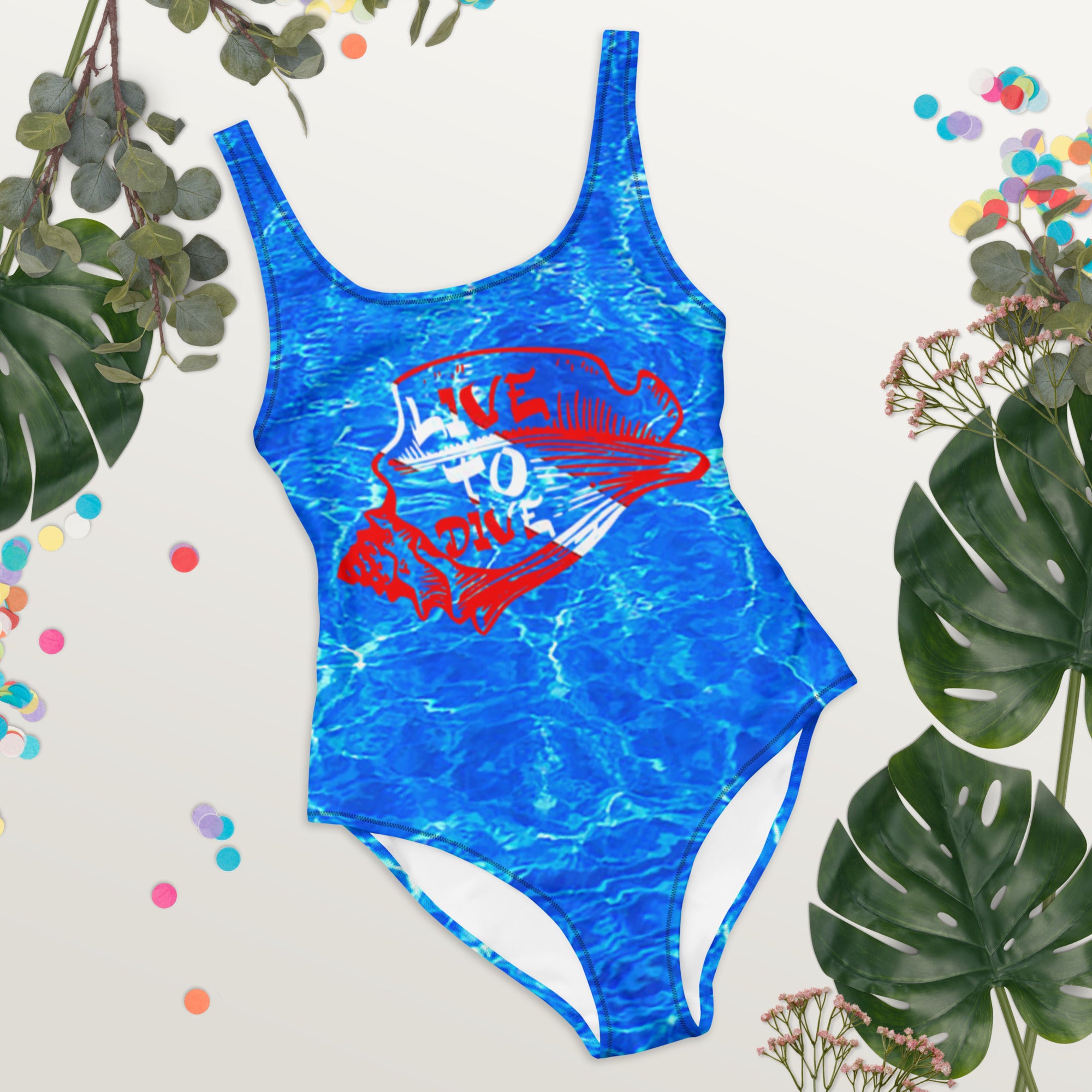 One-Piece Swimsuit Conch