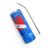 Stainless steel tumbler Dive Flag
