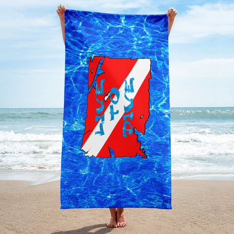 Dive Flag Towel